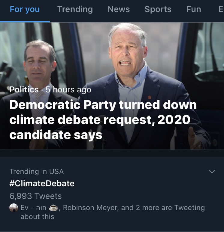 60 Questions We Could Ask at a #ClimateDebate